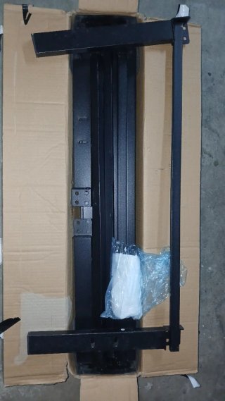 Cama metal 90x190 negra, soporta 450kg