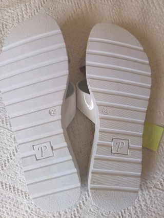 Sandalias Graceland Plata y Blanco