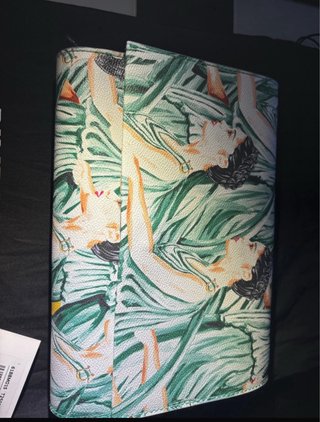 Bolso de mano estampado mujer