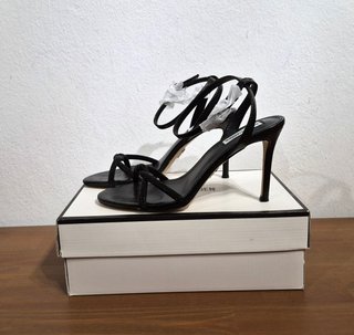 Sandali Steve Madden neri con strass Tg 41