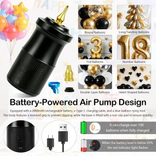 Inflador Eléctrico Portátil Globos