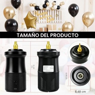 Inflador Eléctrico Portátil Globos