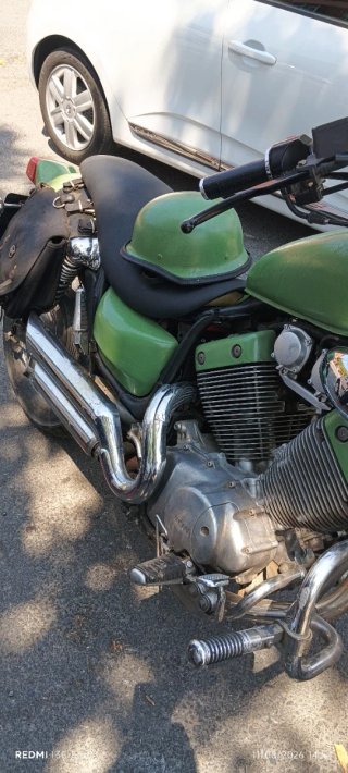 Yamaha Virago 535 Verde - 52.000 km