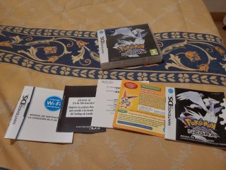 Caja y manuales Pokémon Edición Negra DS