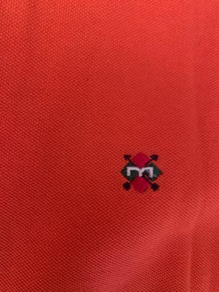 Polo MILANO salmón anaranjado talla M