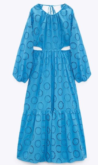Vestito scollato Zara taglia M