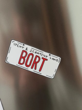 Imán Bort Los Simpsons