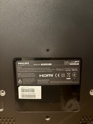 Televisor Philips Negro
