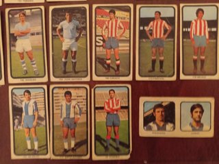 Lote 16 cromos Ed. Ruiz Romero 1974-75 74 75