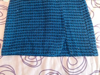 Vestito a maglia Zara blu Taglia XS
