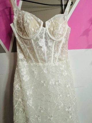 Vestido de Novia Sirena Encaje Nuevo