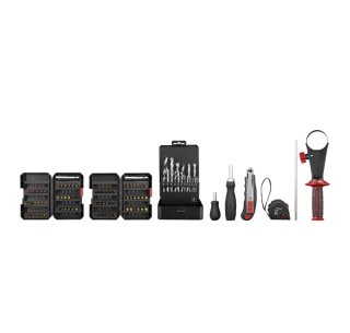 Taladro Percutor 20V Parkside + Accesorios