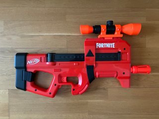 Pistola Nerf Fortnite Roja