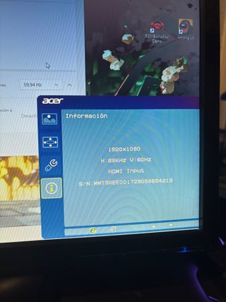 Monitor Acer KA220HQ 21.5