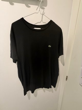 Camiseta Lacoste Negra