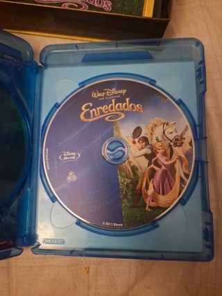 Enredados Blu-ray + DVD + Libro