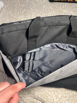 Funda portátil 15 negra y gris