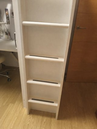 Letto a castello Smastad IKEA bianco