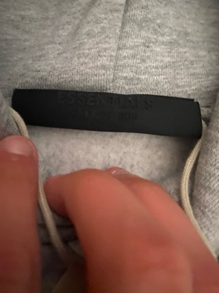 Sudadera Essentials Gris Talla M Nueva