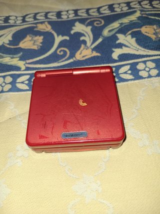 Nintendo Game Boy Advance SP Edición Rubí/Groudon