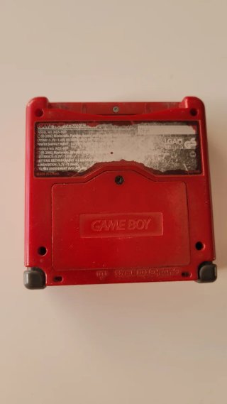 Nintendo Game Boy Advance SP Edición Rubí/Groudon