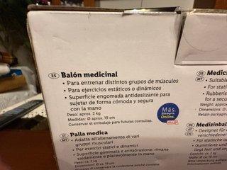 Balón Medicinal Crivit 2kg