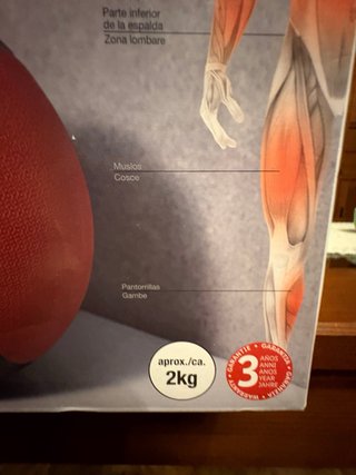 Balón Medicinal Crivit 2kg