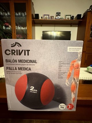 Balón Medicinal Crivit 2kg