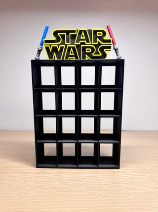 Expositor Star Wars Funko Bitty Pop 16 Huecos
