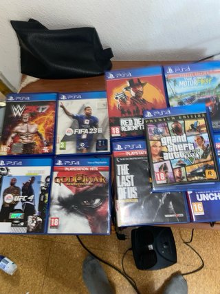 PS4 Fat Negra + 2 Juegos