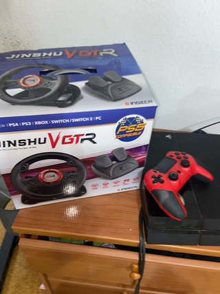 PS4 Fat Negra + 2 Juegos