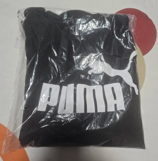 Camiseta Puma Negra Hombre