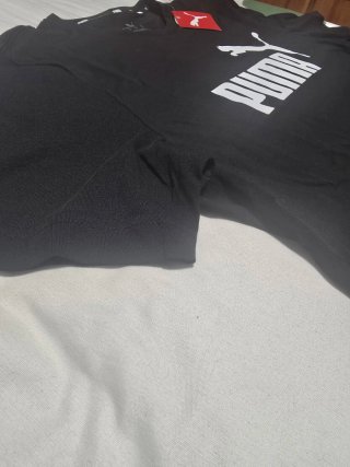 Camiseta Puma Negra Hombre