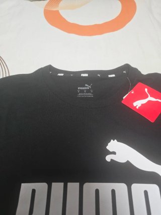 Camiseta Puma Negra Hombre