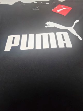 Camiseta Puma Negra Hombre
