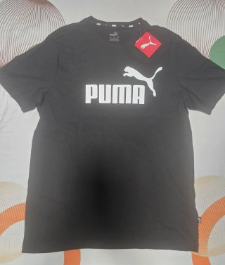 Camiseta Puma Negra Hombre
