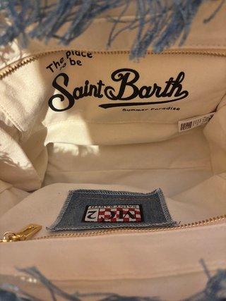 Borsa Saint Barth Jeansata 30x22x1