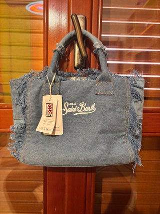 Borsa Saint Barth Jeansata 30x22x1