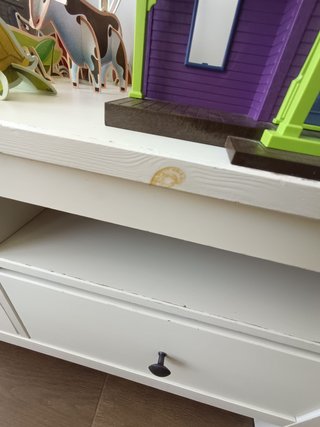 Mueble TV IKEA Hemnes Blanco Madera maciza