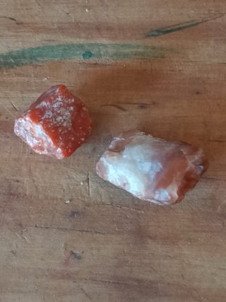 Diamantes Naranja y Rojo