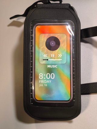 Bolsa Manillar Bici Soporte Móvil