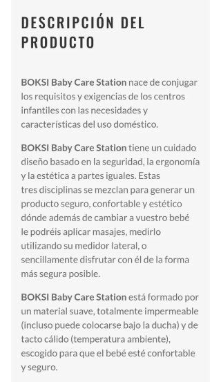 Cambiador Nannak seminuevo en su caja original