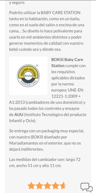 Cambiador Nannak seminuevo en su caja original