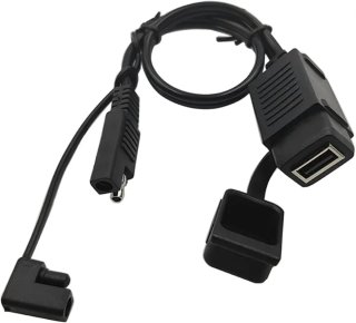 Adaptador Moto SAE a USB Impermeable