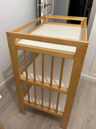 Cambiador Ikea Gulliver Madera