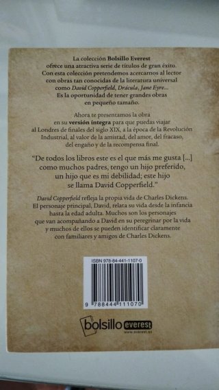 David Copperfield Dickens Charles libro