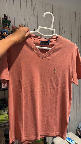 Polo Ralph Lauren Rosa a Maniche Corte