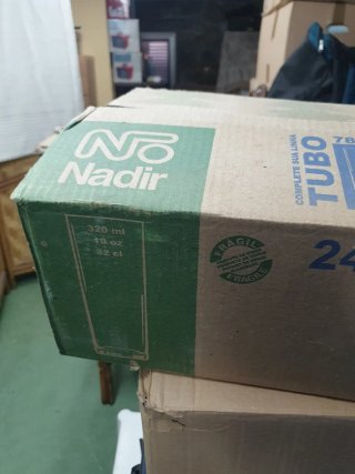 24 Vasos de tubo nuevos