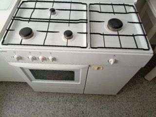 Cocina a gas Lynx 4 hornallas