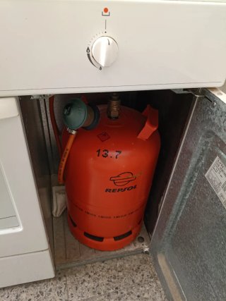 Cocina a gas Lynx 4 hornallas